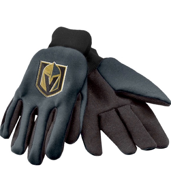 Las Vegas Golden Knights 2015 Utility Glove - Colored Palm - Picture 2 of 4